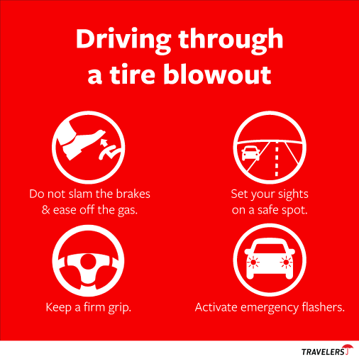 what to do if you have a tire blowout